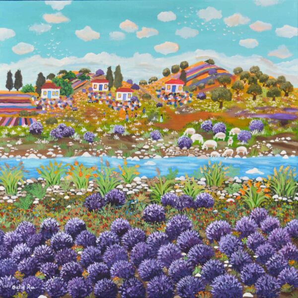 The Blossoms Of Lavender- SOLD
