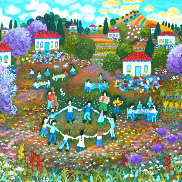 The Troubadours Came to My Neighborhood- SOLD - Image 2