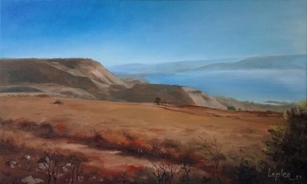 A view of the Sea of ​​Galilee from the Golan