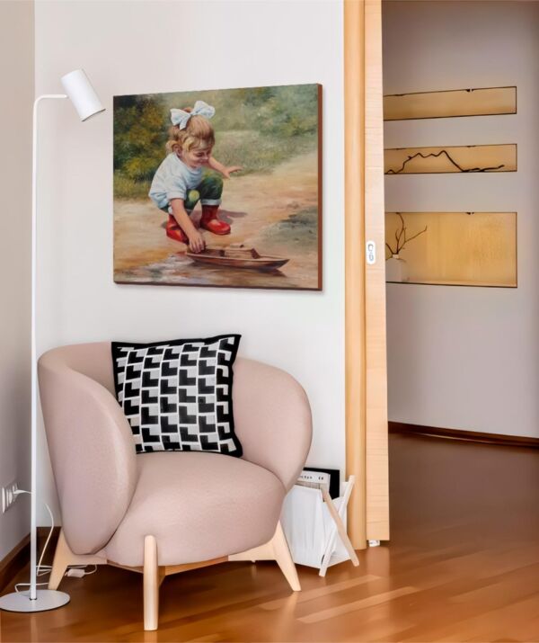 Girl With A Boat - Image 2