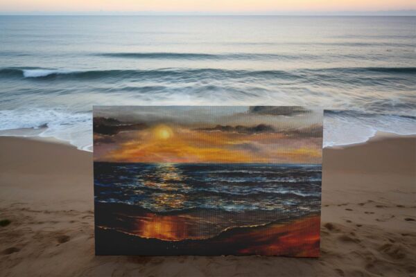 Israeli Beach at Sunset - Image 3