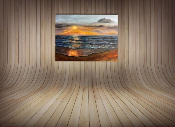 Israeli Beach at Sunset - Image 2
