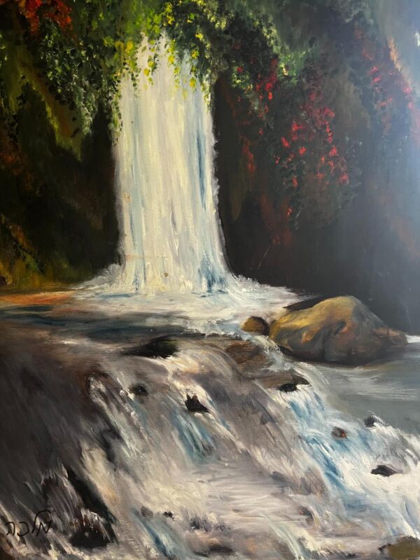 A waterfall in the Galilee