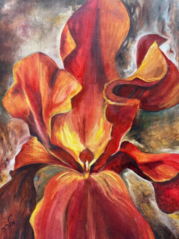 The flower of love and passion