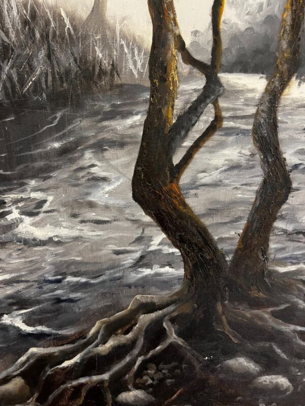 black and white river - Image 4