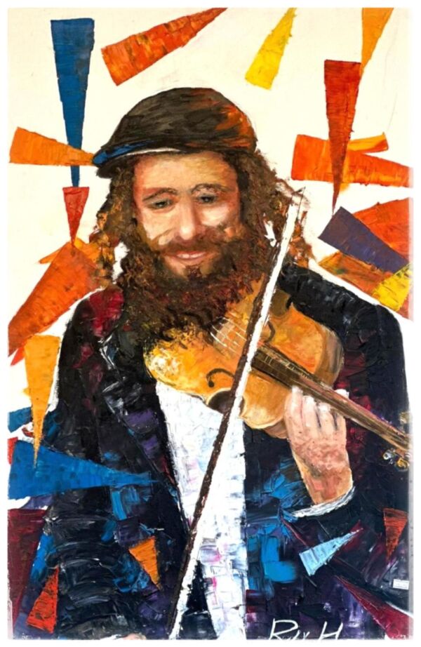 Hasid with a Violin