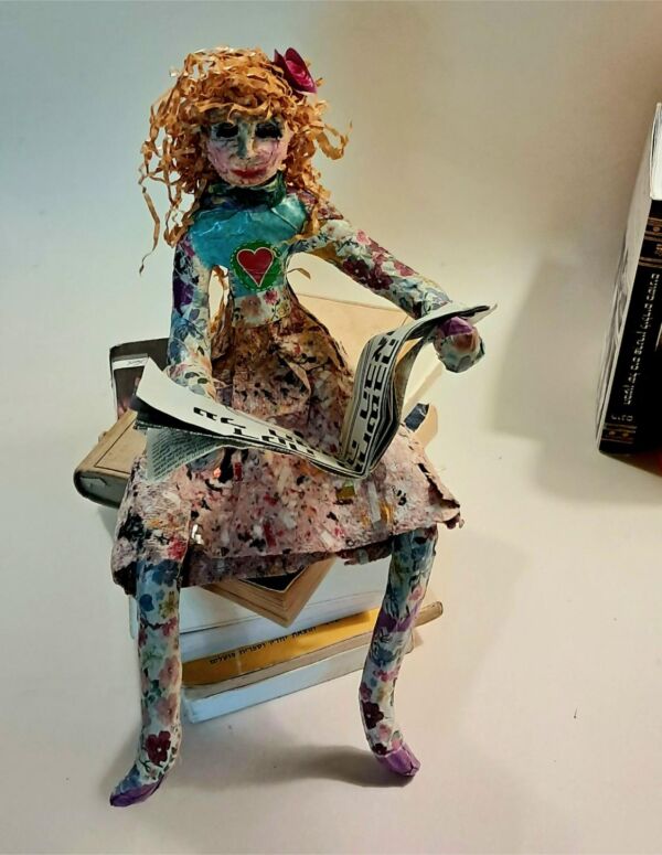Figurine made of paper