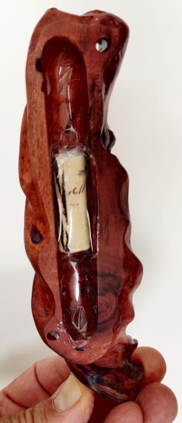 carob mezuza case - Image 5