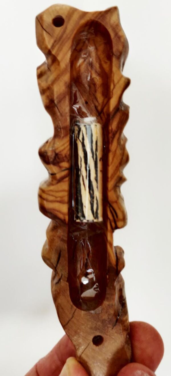 Olive tree mezuza case - Image 4