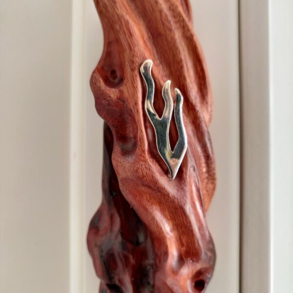 carob mezuza case - Image 3