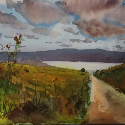 Toward the Kinneret