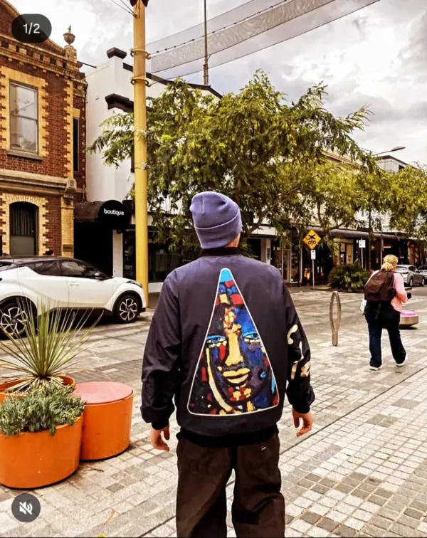 The Joker Bomber Jacket for man - Image 3