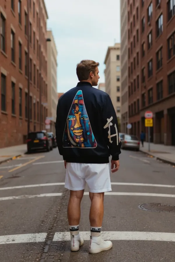 The Joker Bomber Jacket for man - Image 2