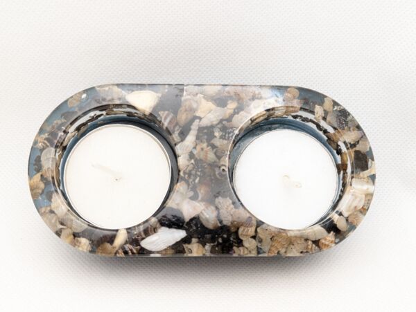 Seashell Candle Holder from the Sea of Galilee