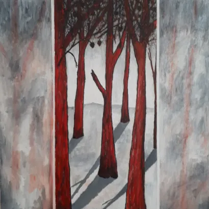 Red Black and White
