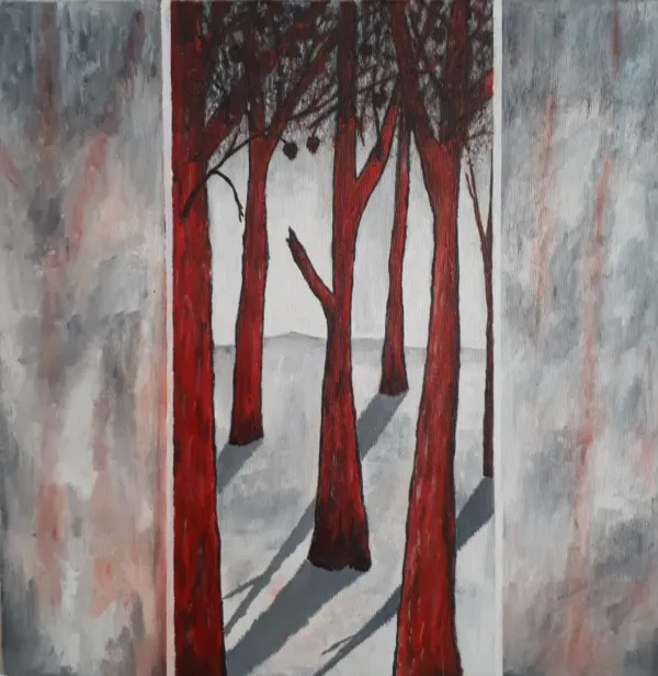 Red Black and White